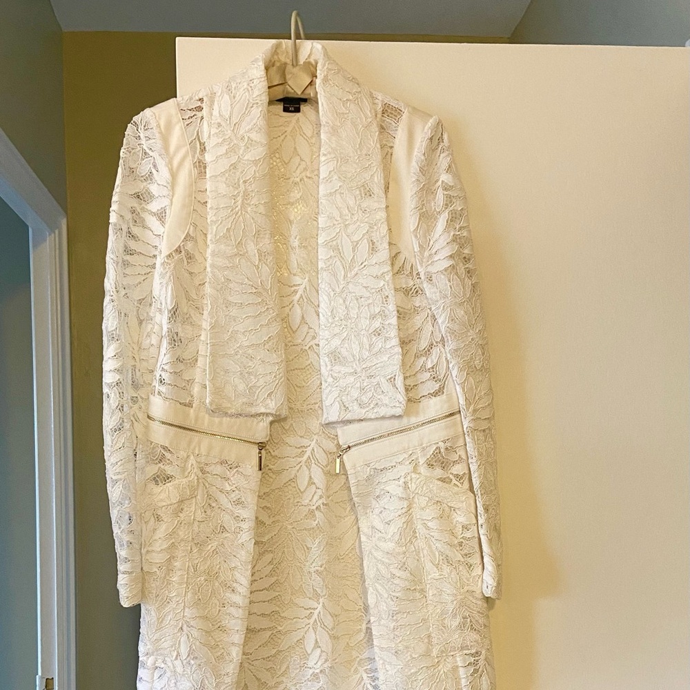 Marciano White Lace Jacket